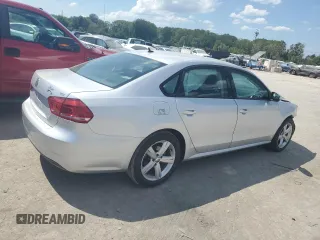 2014 Volkswagen Passat S with VIN 1VWAS7A32EC097236, listed as a Copart auction lot 70137924 with 70,216 mi miles and Salvage Title. Bid and sale history available at carsss.com. Image 3.