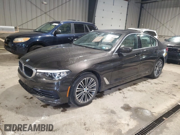 2019 BMW 5 Series 540i xDrive with VIN WBAJE7C54KWD55016, listed as a Copart auction lot 56281805 with 49,623 mi miles and Salvage title. Bid and sale history available at DreamBid. Image 1.