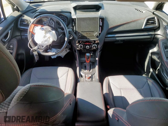 2022 Subaru Forester Special Sports with VIN JF2SKAJC6NH504922, listed as a Copart auction lot 58099205 with 47,648 mi miles and Salvage title. Bid and sale history available at DreamBid. Image 8.