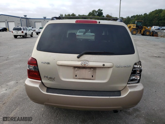 2007 Toyota Highlander w/3rd Row with VIN JTEEP21A770189451, listed as a Copart auction lot 72537024 with 301,168 mi miles and Salvage Title. Bid and sale history available at carsss.com. Image 6.