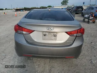 2013 Hyundai Elantra Limited with VIN 5NPDH4AE3DH385400, listed as a Copart auction lot 52817325 with 119,294 mi miles and Salvage Title. Bid and sale history available at DreamBid. Image 6.