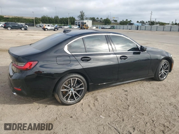 2022 BMW 3 Series 330i with VIN 3MW5R1J06N8C62714, listed as a Copart auction lot 71552322 with 9,664 mi miles. Bid and sale history available at carsss.com. Image 3.
