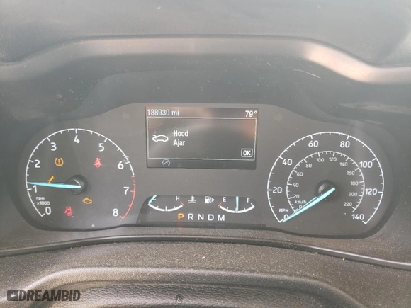 2019 Ford Transit Connect Van XL with VIN NM0LS6E26K1405875, listed as a Copart auction lot 47010055 with 188,930 mi miles and Clean Title. Bid and sale history available at carsss.com. Image 9.
