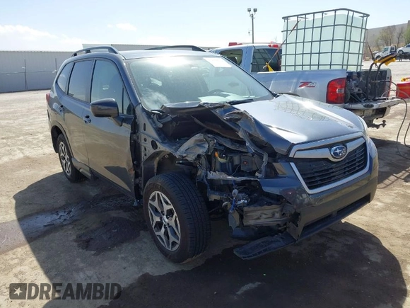 2019 Subaru Forester Premium with VIN JF2SKAEC8KH578574, listed as a IAAI auction lot 41806639 with 55,987 mi miles. Bid and sale history available at carsss.com. Image 1.