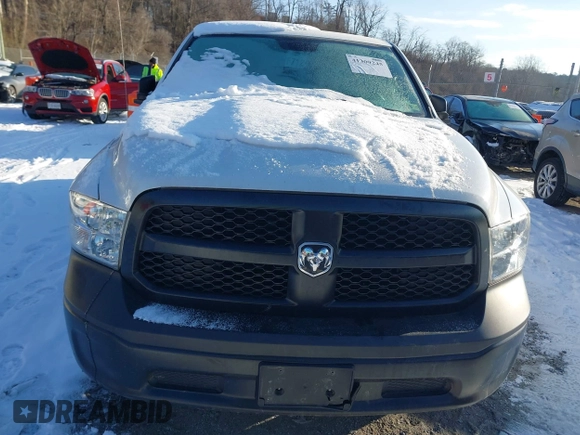 2021 Ram 1500 Tradesman with VIN 1C6RR6FG5MS513105, listed as a IAAI auction lot 41309245 with 133,512 mi miles and . Bid and sale history available at DreamBid. Image 12.