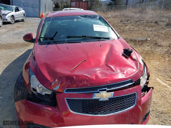 2012 Chevrolet Cruze LTZ with VIN 1G1PH5SC8C7137803, listed as a IAAI auction lot 41773255 with 136,268 mi miles. Bid and sale history available at carsss.com. Image 13.