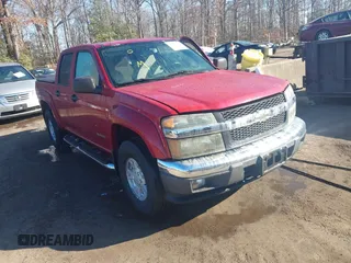 2005 Chevrolet Colorado 1SF LS Z71 with VIN 1GCDT136558164240, listed as a IAAI auction lot 41409375 with 148,576 mi miles. Bid and sale history available at carsss.com. Image 1.