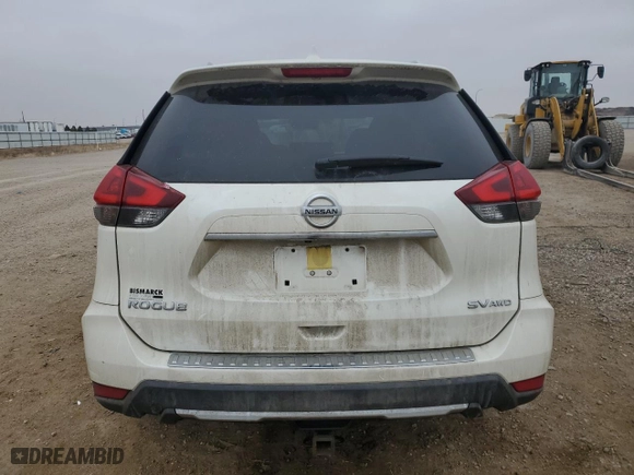 2018 Nissan Rogue SV with VIN JN8AT2MV2JW329542, listed as a Copart auction lot 49478155 with 65,510 mi miles and Salvage Title. Bid and sale history available at carsss.com. Image 6.