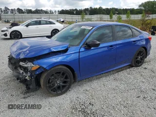 2023 Honda Civic Sport z VIN 2HGFE2F58PH546627, wystawiony jako Copart lot #54944555 z przebiegiem 22 987 mil mil oraz Szkoda całkowita • Salvage title. Historia ofert i sprzedaży dostępna na DreamBid. Obrazek 1.