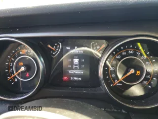 2023 Jeep Wrangler Sport z VIN 1C4HJXAG0PW668425, wystawiony jako Copart lot #74617754 z przebiegiem 21 796 mil mil oraz Szkoda całkowita • Salvage title. Historia ofert i sprzedaży dostępna na DreamBid. Obrazek 9.