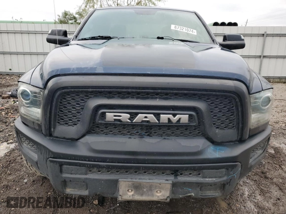 2021 Ram 1500 Classic Warlock with VIN 1C6RR7GT4MS509936, listed as a Copart auction lot 87321074 with 97,928 mi miles and Salvage Title. Bid and sale history available at carsss.com. Image 5.