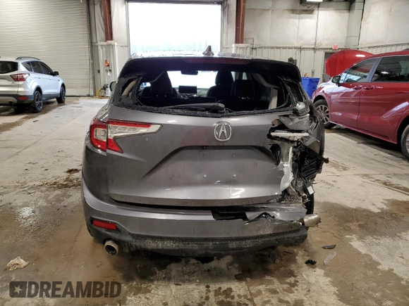2021 Acura RDX w/Advance Package with VIN 5J8TC2H73ML045232, listed as a Copart auction lot 86669304 with 26,714 mi miles and Salvage Title. Bid and sale history available at carsss.com. Image 6.