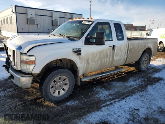 2008 Ford Super Duty F-250 SRW XL with VIN 1FTSX21Y38EA75729, listed as a Copart auction lot 85907764 with 149,201 mi miles and Salvage Title. Bid and sale history available at carsss.com. Image 1.