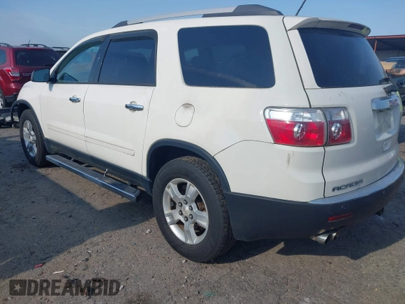 2012 GMC Acadia SL with VIN 1GKKRNED5CJ270674, listed as a IAAI auction lot 42161513 with 160,476 mi miles and . Bid and sale history available at DreamBid. Image 3.
