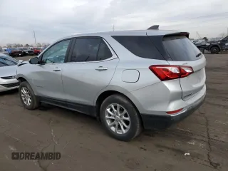 2021 Chevrolet Equinox LT with VIN 3GNAXUEV3MS179183, listed as a Copart auction lot 44121505 with 97,509 mi miles and Salvage Title. Bid and sale history available at DreamBid. Image 2.