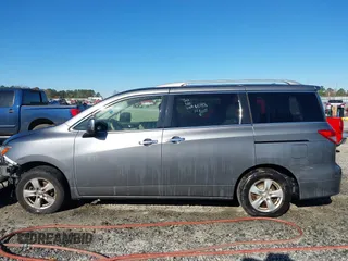 2017 Nissan Quest SV with VIN JN8AE2KP9H9165133, listed as a IAAI auction lot 41789379 with 131,063 mi miles. Bid and sale history available at carsss.com. Image 14.