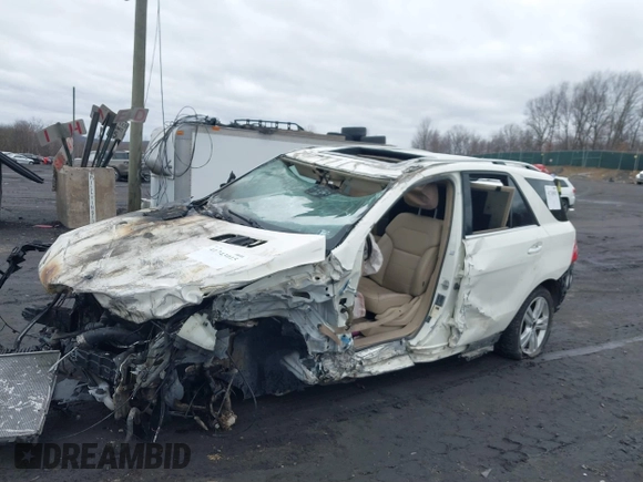 2012 Mercedes-Benz M 350 with VIN 4JGDA2EB2CA050025, listed as a IAAI auction lot 41743015 with Not Provided miles and . Bid and sale history available at DreamBid. Image 6.