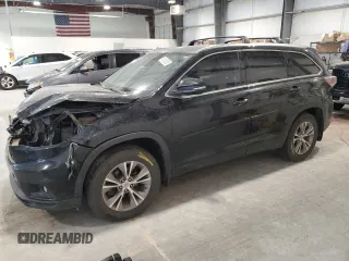 2014 Toyota Highlander XLE z VIN 5TDJKRFH0ES027364, wystawiony jako Copart lot #54519265 z przebiegiem 204 335 mil mil oraz Szkoda całkowita • Salvage title. Historia ofert i sprzedaży dostępna na DreamBid. Obrazek 1.