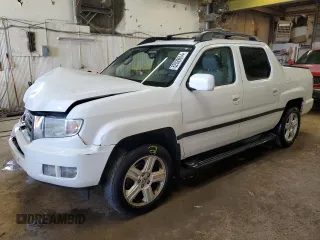 2014 Honda Ridgeline RTL with VIN 5FPYK1F53EB009121, listed as a Copart auction lot 62029614 with Not Provided miles and Clean Title. Bid and sale history available at carsss.com. Image 1.