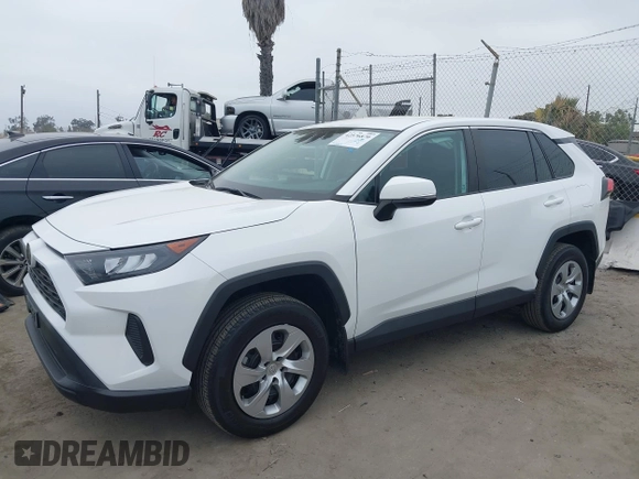 2022 Toyota RAV4 LE with VIN 2T3K1RFV1NC205621, listed as a IAAI auction lot 42576870 with 30,465 mi miles and . Bid and sale history available at DreamBid. Image 14.
