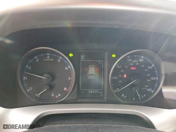 2018 Toyota RAV4 XLE with VIN JTMWFREV9JJ200730, listed as a Copart auction lot 51503665 with 98,855 mi miles and Salvage Title. Bid and sale history available at carsss.com. Image 9.