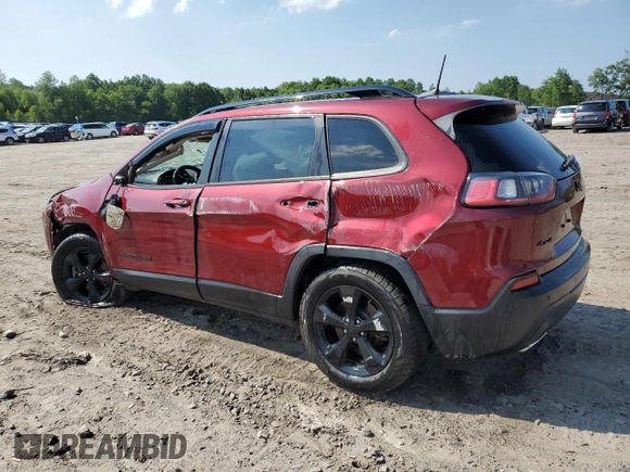 2019 Jeep Cherokee Altitude with VIN 1C4PJMLX6KD413516, listed as a Copart auction lot 59200374 with Not Provided miles and Salvage Title. Bid and sale history available at DreamBid. Image 2.