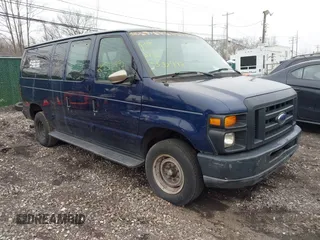 2011 Ford Econoline Passenger XL with VIN 1FBNE3BL1BDA25134, listed as a IAAI auction lot 41855930 with Not Provided miles. Bid and sale history available at carsss.com. Image 1.