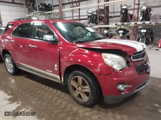 2015 Chevrolet Equinox LTZ with VIN 2GNFLHE33F6271001, listed as a IAAI auction lot 41405050 with 155,781 mi miles. Bid and sale history available at carsss.com. Image 1.