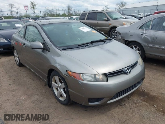 2006 Honda Civic EX with VIN 2HGFG12866H579676, listed as a IAAI auction lot 42095481 with 203,737 mi miles and . Bid and sale history available at DreamBid. Image 1.