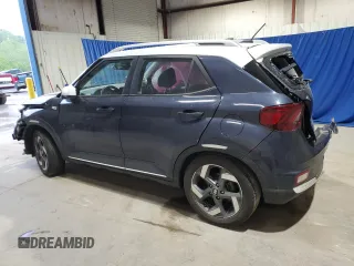 2023 Hyundai Venue Limited with VIN KMHRC8A32PU222379, listed as a Copart auction lot 55206605 with Not provided miles and Salvage title. Bid and sale history available at DreamBid. Image 2.