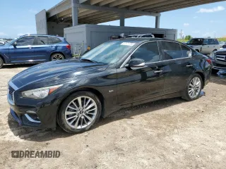 2018 Infiniti Q50 Luxe с VIN JN1EV7AP4JM350109, выставлен на аукционе Copart как лот 57971775 с пробегом 111 353 миль миль и Чистый • Clean title. История ставок и продаж доступна на DreamBid. Изображение 1.