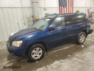 2007 Toyota Highlander with VIN JTEGD21A870164320, listed as a Copart auction lot 89187975 with 230,597 mi miles and Non Repairable. Bid and sale history available at carsss.com. Image 1.