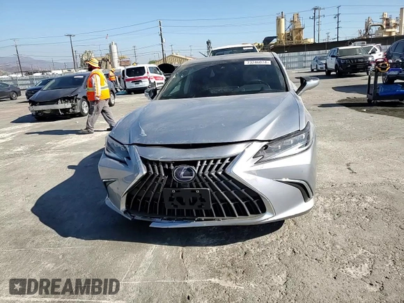 2022 Lexus ES 300h Luxury with VIN 58AEA1C13NU024553, listed as a Copart auction lot 73246074 with 48,268 mi miles and Salvage title. Bid and sale history available at DreamBid. Image 10.