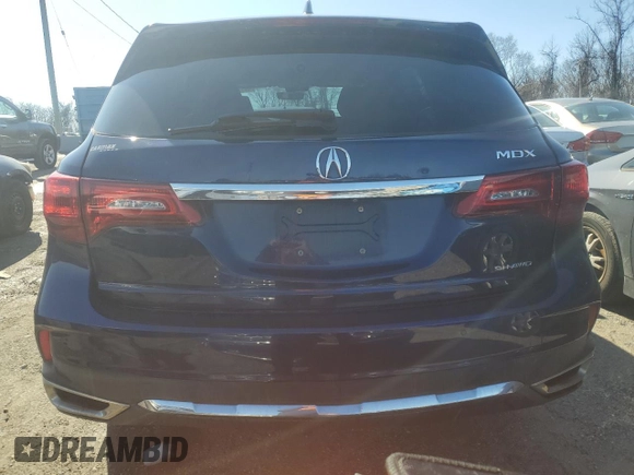 2019 Acura MDX Technology with VIN 5J8YD4H54KL033987, listed as a Copart auction lot 44529105 with 59,097 mi miles and Salvage title. Bid and sale history available at DreamBid. Image 6.