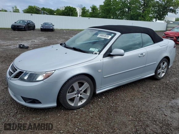 2010 Saab 9-3 z VIN YS3FA7CYXA1616195, wystawiony jako Copart lot #59883835 z przebiegiem 88 707 mil mil oraz Szkoda całkowita • Salvage title. Historia ofert i sprzedaży dostępna na DreamBid. Obrazek 1.