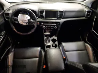 2018 Kia Sportage EX with VIN KNDPN3AC6J7324394, listed as a Copart auction lot 45416665 with 82,494 mi miles and Salvage Title. Bid and sale history available at DreamBid. Image 8.