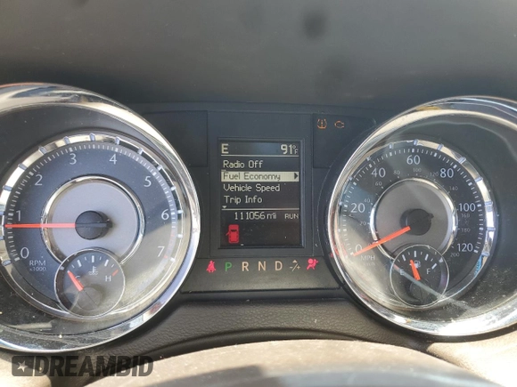 2014 Chrysler Town & Country Touring with VIN 2C4RC1BG7ER348325, listed as a Copart auction lot 53661405 with 111,056 mi miles and Clean Title. Bid and sale history available at DreamBid. Image 9.
