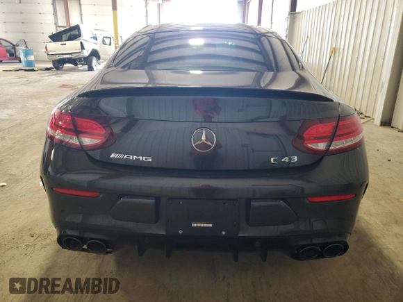 2021 Mercedes-Benz C 43 AMG with VIN W1KWJ6EB2MG049613, listed as a Copart auction lot 79766743 with 29,846 mi miles and . Bid and sale history available at DreamBid. Image 6.