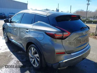 2021 Nissan Murano SL with VIN 5N1AZ2CS3MC117994, listed as a IAAI auction lot 41332184 with 20,600 mi miles and . Bid and sale history available at DreamBid. Image 3.