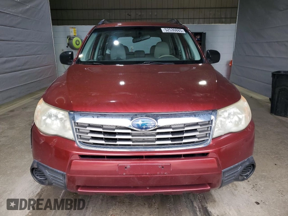 2010 Subaru Forester 2.5X with VIN JF2SH6BCXAH780198, listed as a Copart auction lot 52530885 with 137,749 mi miles and Salvage Title. Bid and sale history available at carsss.com. Image 5.