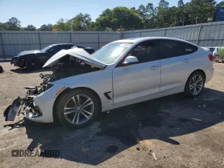 2016 BMW 3 Series Gran Turismo 328i xDrive with VIN WBA8Z5C59GG501920, listed as a Copart auction lot 54309874 with 0 mi miles and Salvage Title. Bid and sale history available at carsss.com. Image 1.