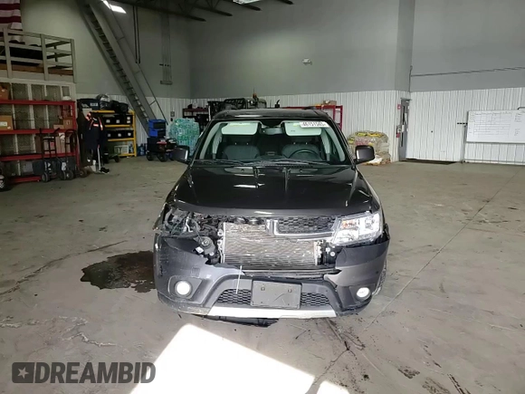 2015 Dodge Journey SXT with VIN 3C4PDDBG6FT600909, listed as a Copart auction lot 46151545 with 121,827 mi miles and Salvage Title. Bid and sale history available at DreamBid. Image 12.