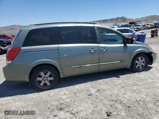 2005 Nissan Quest SL with VIN 5N1BV28U95N137361, listed as a Copart auction lot 71683634 with 57,067 mi miles and Salvage Title. Bid and sale history available at carsss.com. Image 3.