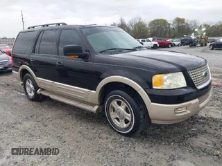 2005 Ford Expedition Eddie Bauer с VIN 1FMFU17585LA60924, выставлен на аукционе IAAI как лот 41845434 с пробегом 259 868 миль миль и . История ставок и продаж доступна на DreamBid. Изображение 1.