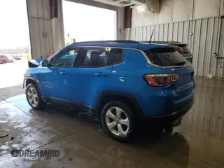 2018 Jeep Compass Latitude with VIN 3C4NJDBB4JT314313, listed as a Copart auction lot 53132575 with 185,999 mi miles and Non Repairable. Bid and sale history available at DreamBid. Image 2.