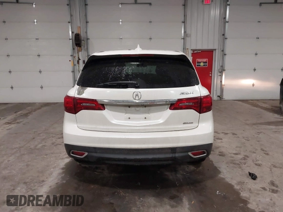 2015 Acura MDX Tech Pkg with VIN 5FRYD4H42FB006235, listed as a IAAI auction lot 41200581 with 159,681 mi miles. Bid and sale history available at carsss.com. Image 15.