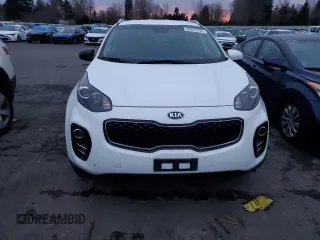 2018 Kia Sportage LX with VIN KNDPMCAC2J7326808, listed as a Copart auction lot 84875434 with 64,208 mi miles and Salvage Title. Bid and sale history available at carsss.com. Image 5.