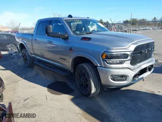 2022 Ram 2500 Laramie with VIN 3C6UR5FL1NG229500, listed as a IAAI auction lot 41653883 with 24,014 mi miles. Bid and sale history available at carsss.com. Image 1.