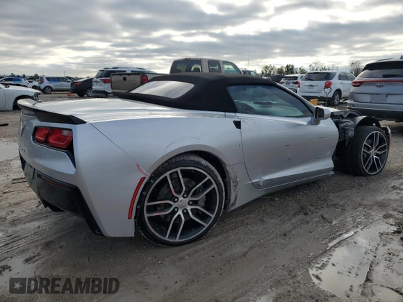 2014 Chevrolet Corvette 3LT with VIN 1G1YF3D75E5125797, listed as a Copart auction lot 85872054 with 60,115 mi miles and Salvage Title. Bid and sale history available at carsss.com. Image 3.