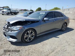2016 Mercedes-Benz E 350 Sport with VIN WDDHF5KB3GB220623, listed as a Copart auction lot 61849635 with 41,146 mi miles and Salvage title. Bid and sale history available at DreamBid. Image 1.